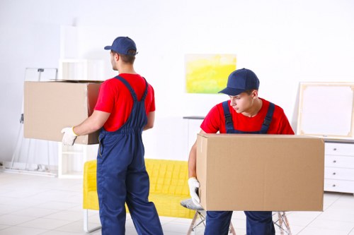 House removalists in Roehampton preparing furniture for a safe residential move