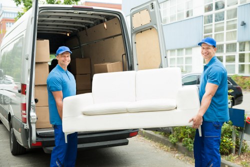 Man with van removal service in Roehampton for local home moves