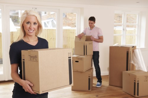 Van moving equipment and safety preparation