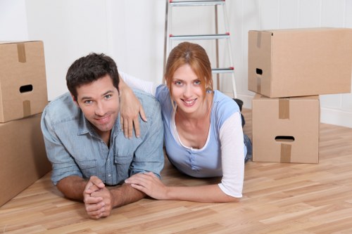 Apartment moving access in Roehampton with careful logistics