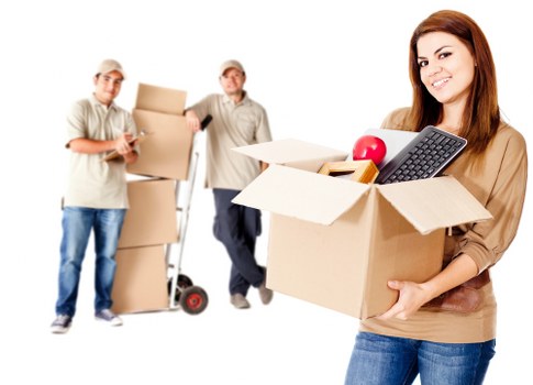 Packed moving boxes ready for a Roehampton man with van collection