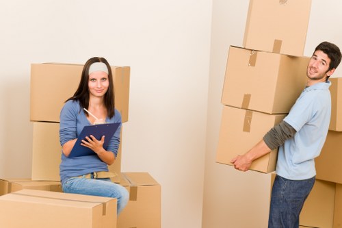 Planning a home move in Roehampton with checklist and packing supplies